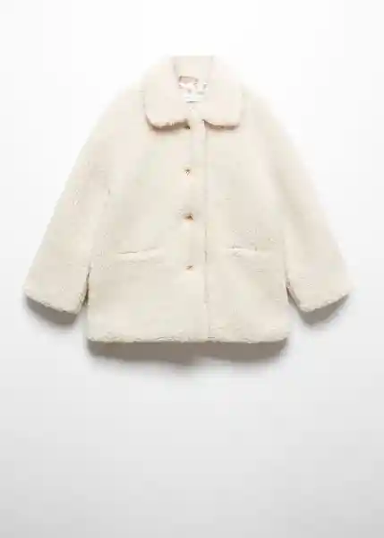 Abrigo Cervino Crudo Talla 13 Niña Mango