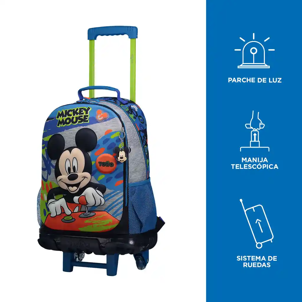 Totto Morral Rue Bomper Mickey Color Azul L 8Fv