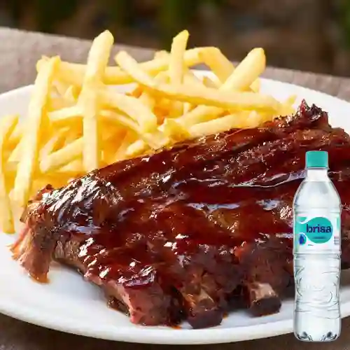 Costillitas de Brontosaurio BBQ +Brisa S/gas 600ML