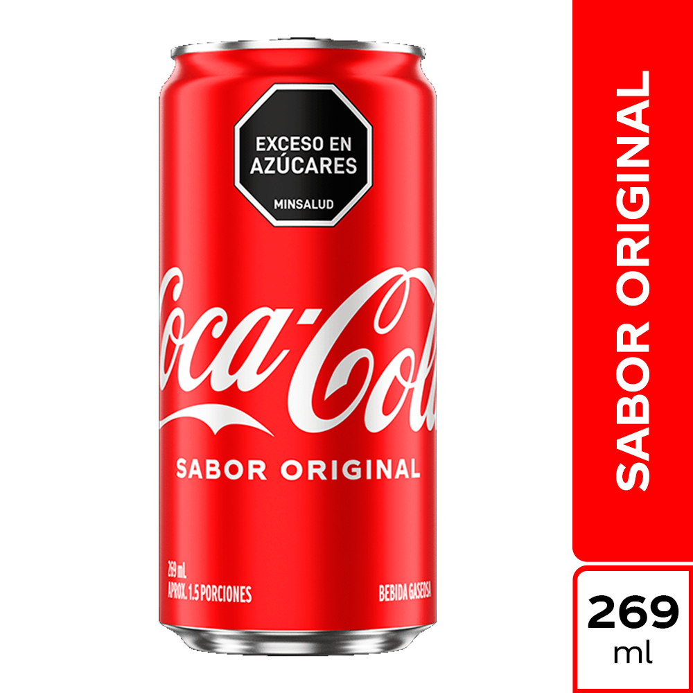 Gaseosa Coca-Cola Sabor Original 269Ml