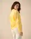 Camisa Amarillo Seda Claro Talla XS 611G029 Esprit