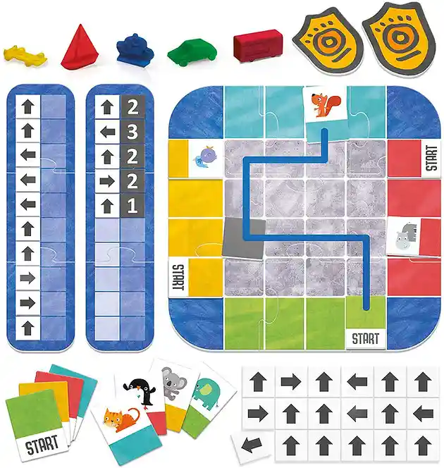 Juego De Codificación Fácil Montessori