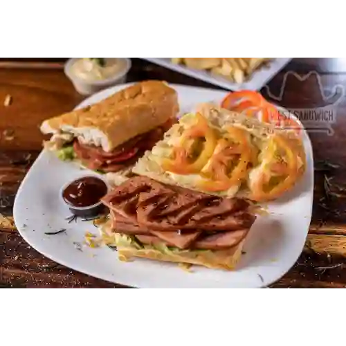 Sandwich de Pernil Ahumado Personal