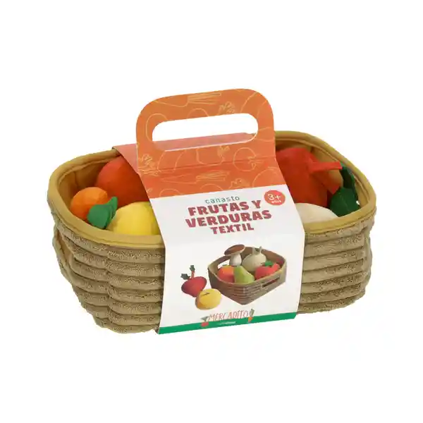 Set Canasto Frutas y Verduras Diseño 0001 Casaideas