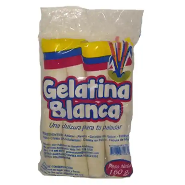 Gelatina Blanca x 8 Unidades