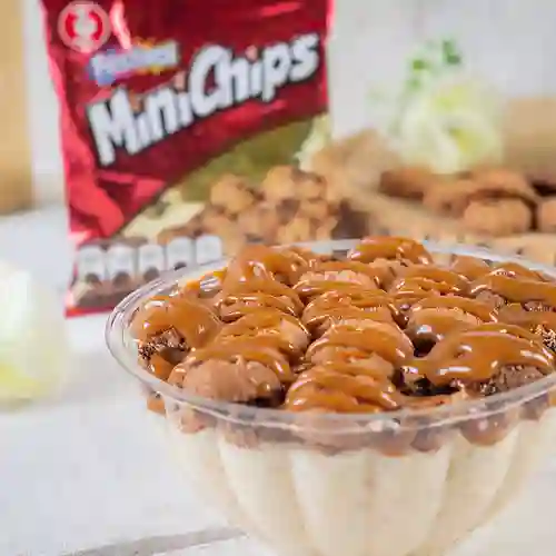 Arroz con Leche y Mini Chips.