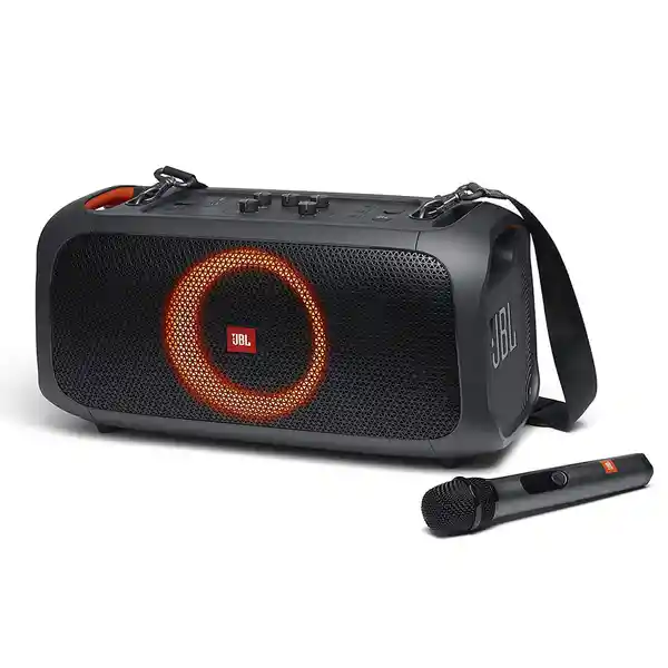 Jbl Altavoz Portátil Partybox go Con Luces y Micrófono