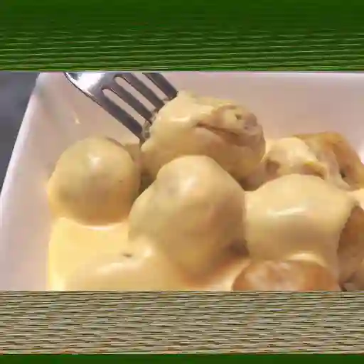 Papas americanas cheddar