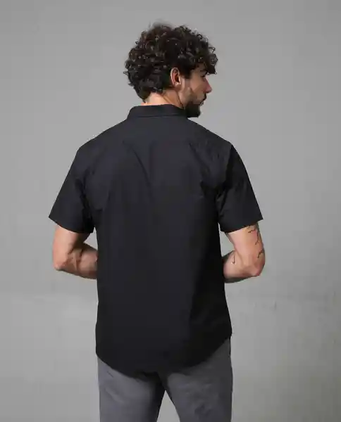 Camisa Hombre Negro S 110 110G001_NEG194007 Rifle