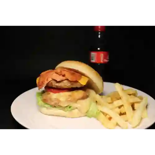Combo Hamburguesa Especial+papas+gaseosa
