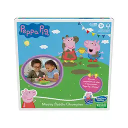 Hasbro Gaming Juego de Mesa Peppa Pig Muddy Puddles