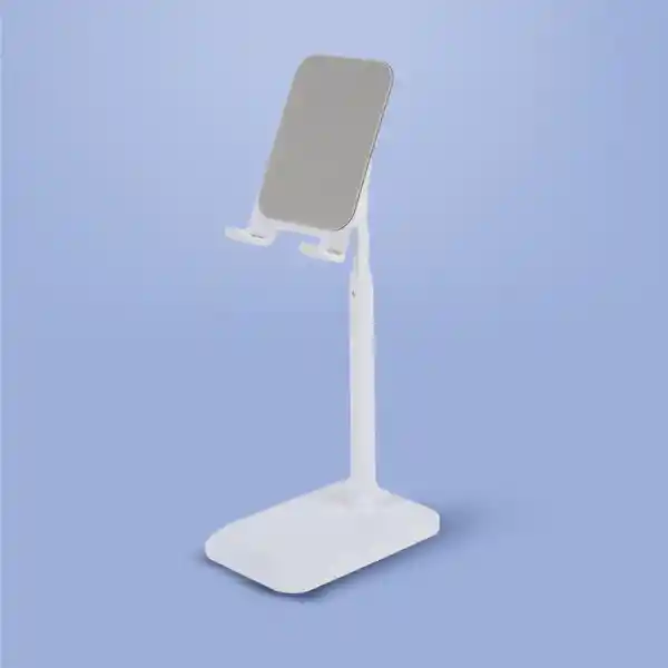 Soporte Para Celular Con Altura Ajustable Blanco Miniso