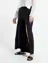  Pantalon Plinio Mujer Negro Puro Ultraoscuro Talla S Naf-Naf 
