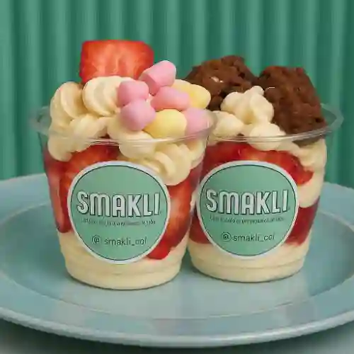 Combo Fresas y Brownie 9 Oz