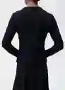 Chaqueta Adrap Negro Talla L Mujer Mango