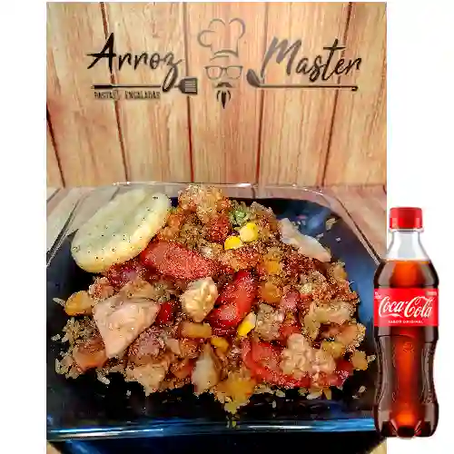 Combo Arroz Paisa Grande + Coca Cola Original 400 ml