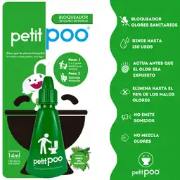 Petit Poo Eliminador de Olores Sanitarios