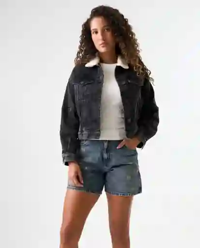 Chaqueta Mujer Negro Talla M 322G003_NEG194004 Americanino