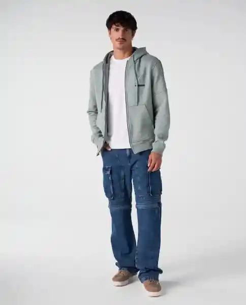 Buzo Hombre Verde Talla S 882G002_VER165804 Americanino