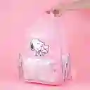 Maleta Escolar Snoopy Candy Aqua Serie Miniso