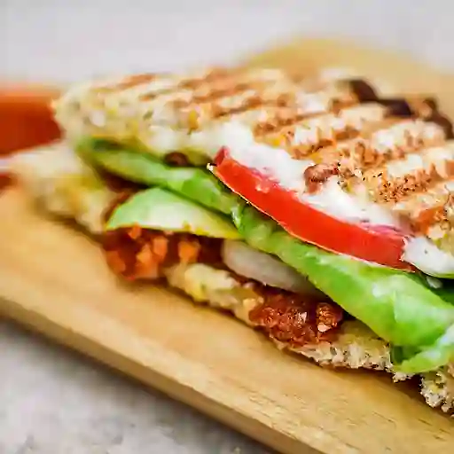 Sándwich Queso y Chorizo