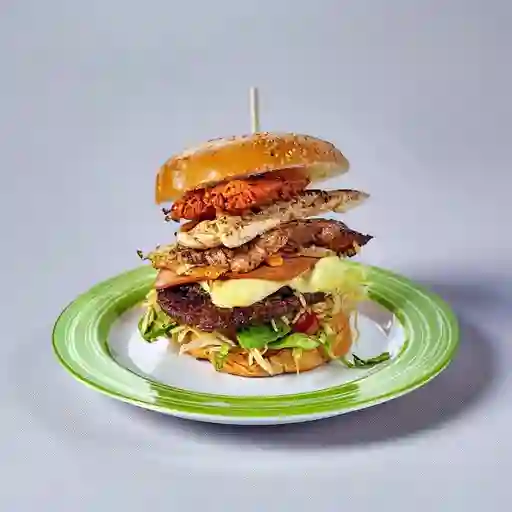 Hamburguesa Trifásica