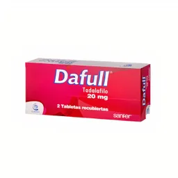 Dafull 20 Mg x 2 Tabletas