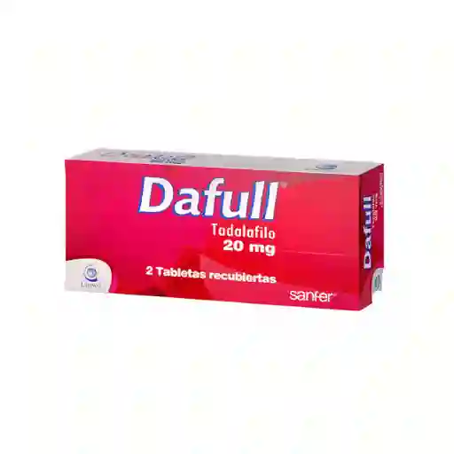 Dafull 20 Mg x 2 Tabletas