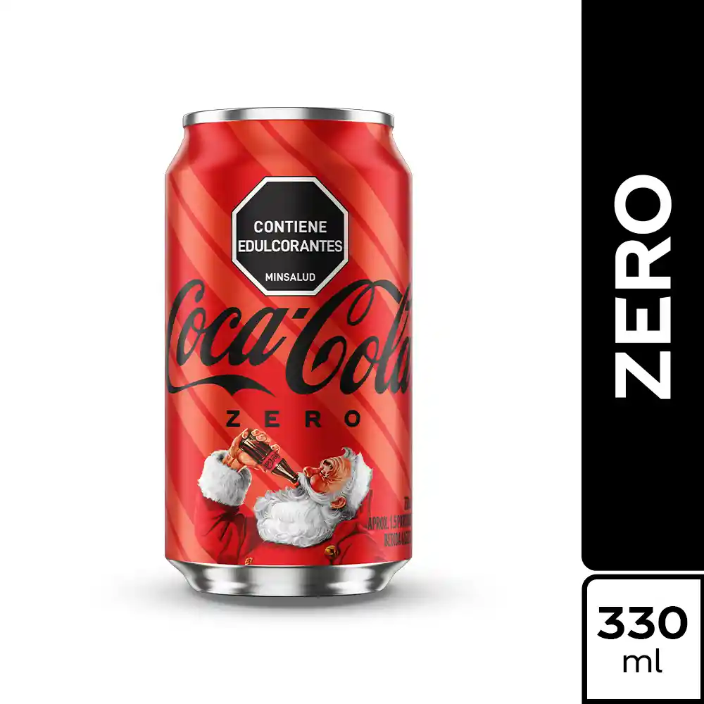 Gaseosa Coca-Cola ZERO 330 ml 