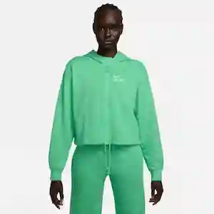 Nike Buzo Hoodie Lifestyle de Mujer Verde Talla L