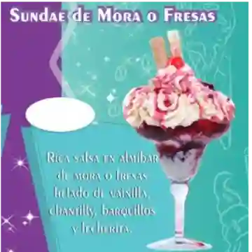 Sundae Mora O Fresa
