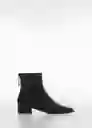 Botines es Kas Negro Talla 38 Mujer Mango