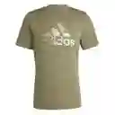 Adidas Camiseta Camo G T 1 Hombre Verde Talla S IR5830