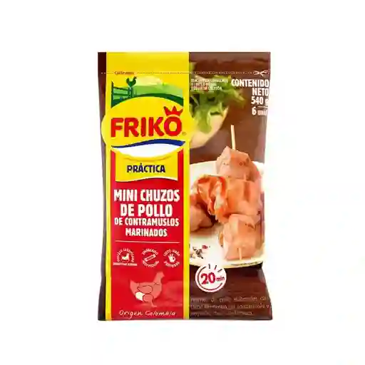 Friko Mini Chuzos de Pollo con Tocineta