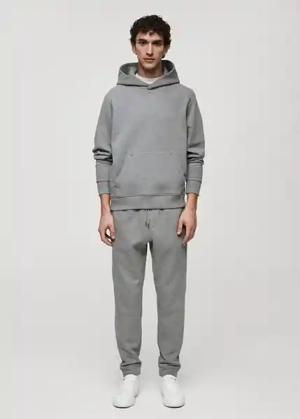 Pantalón Cohen Gris Medio Vigoré Talla L Hombre Mango