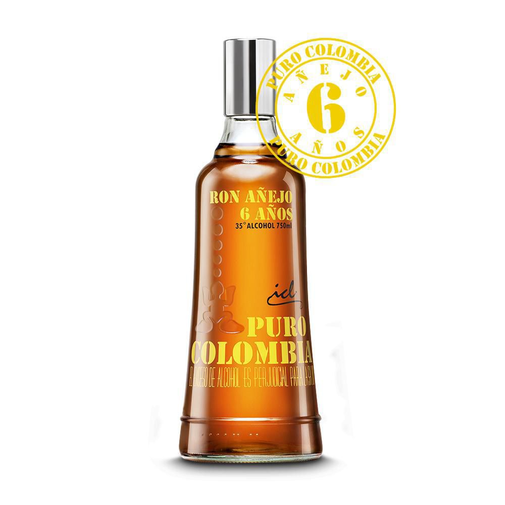 Puro Colombia Ron 6 Años 750 ml