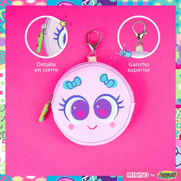 Monedero Distroller Neonato Lila Miniso