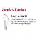 Hermex Cerrojo Doble Llave Cromo Mate 23611