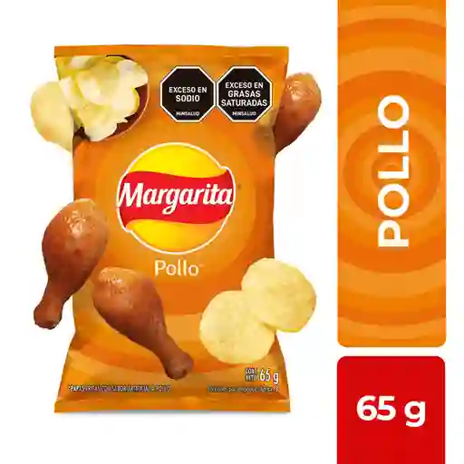 Margarita Snack Papas Pollo 65 g