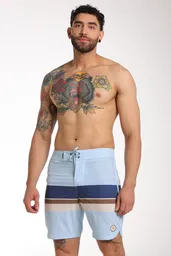 Pantaloneta Banzai Line Scallop Hombre 18 Talla 38 Oneill