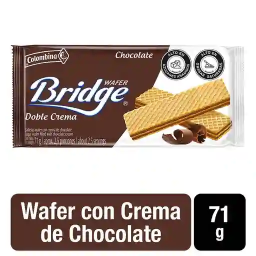 Bridge Galleta de Chocolate con Doble Crema