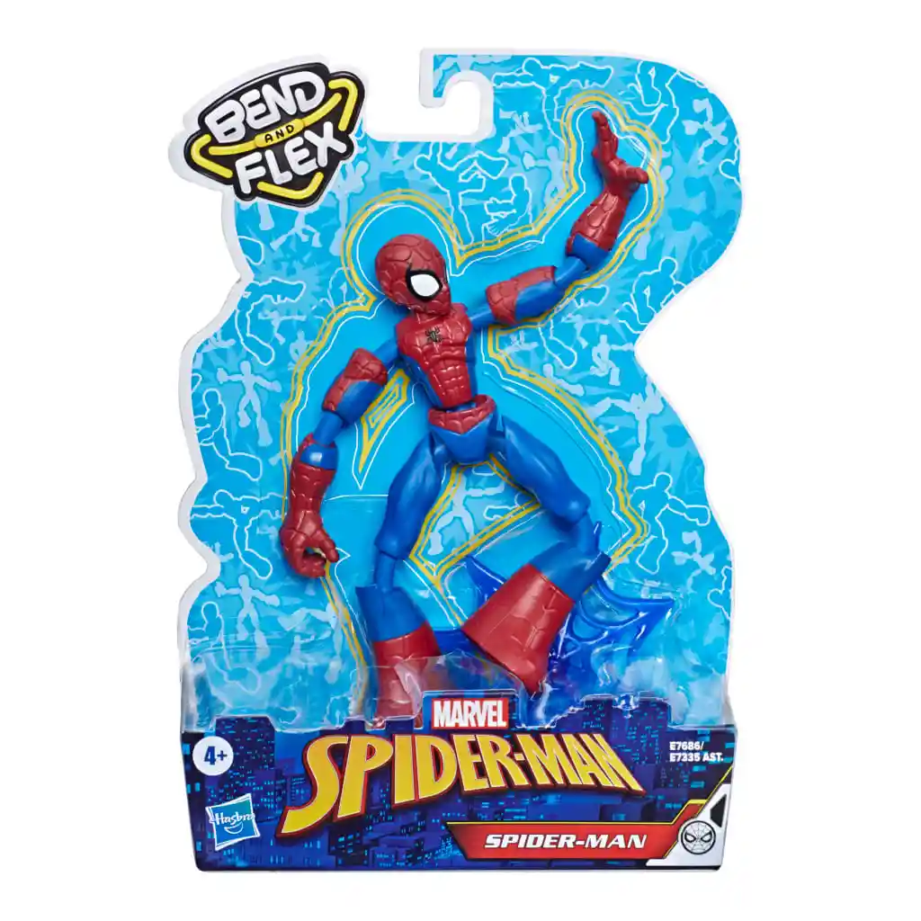 Figura de Acción Bend And Flex Spiderman E7686