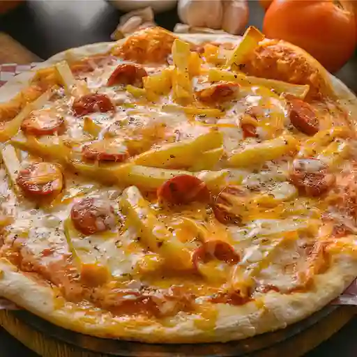 Pizza Salchipapas