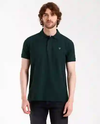 Camisa Polo Verde Pino Talla S Rifle190e000