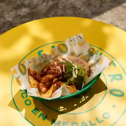 Nachos de Tocino Al Pastor