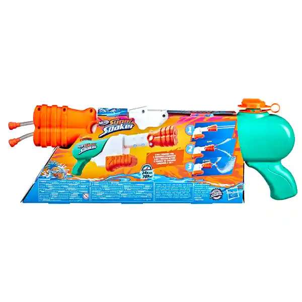 Nerf Lanzador de Agua Super Soaker Hydro Frenzy