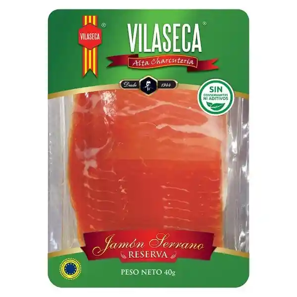 Vilaseca Jamón Serrano Reserva Tajado