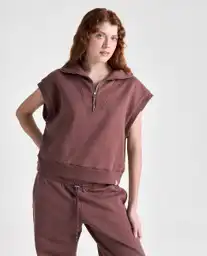Chaleco Mujer Café Talla L 699G003_CAF191430 Americanino