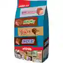 Chocolate Snickers Twix Milky Way y Musketeers Variado Minis
