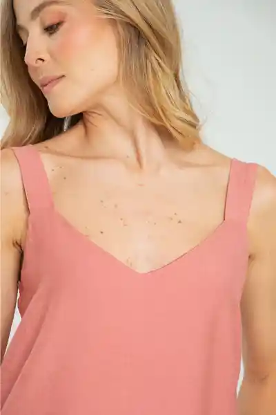 Blusa Gler Color Rojo Carnauba Talla S Ragged